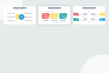 Watercolor Infographic Templates