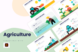 Agriculture Illustrator Infographic Template