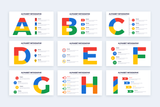 Alphabet Powerpoint Infographic Template