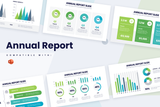 Annual Report Powerpoint Infographic Template