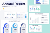 Annual Report Infographic Google Slides Template