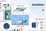Aviation Powerpoint Infographic Template