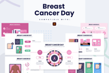 Breast Cancer Day Illustrator Infographic Template