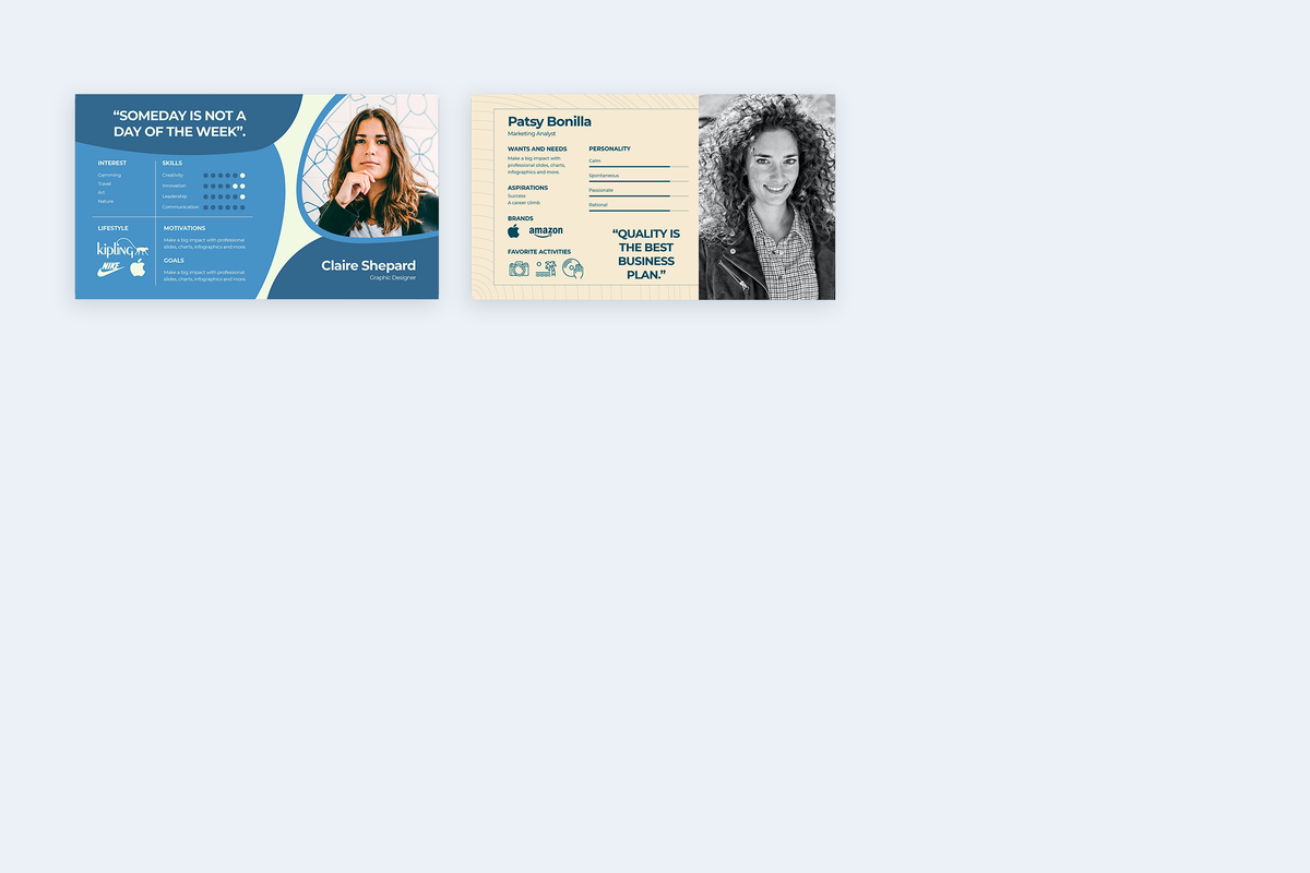 Buyer Persona Google Slides Infographic Template