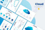 Cloud Google Slides Infographic Template