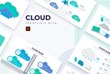 Cloud Illustrator Infographic Template