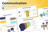 Communication Keynote Infographic Template