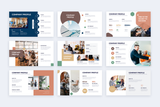 Company Profile Infographic Powerpoint Template