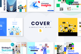 Cover Google Slides Infographic Template