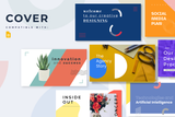 Cover Google Slides Infographic Template