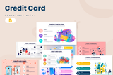 Credit Card Google Slides Infographic Template