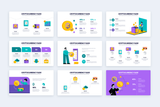 Cryptocurrency Google Slides Infographic Template