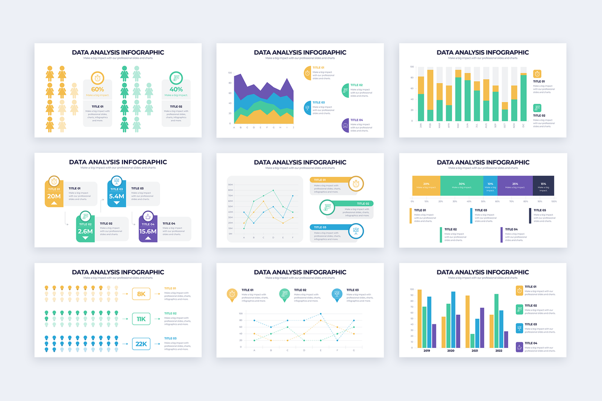 Data Analysis Infographic Powerpoint Template