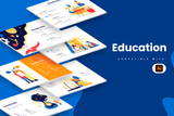 Education Illustrator Infographic Template