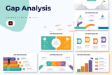 Gap Analysis Illustrator Infographic Template