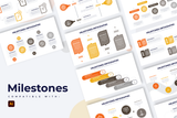 Milestones Illustrator Infographic Template