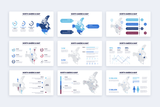 North America Map Keynote Infographic Template