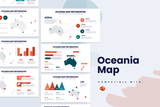 Oceania Map Powerpoint Infographic Template