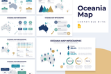 Oceania Map Google Slides Infographic Template