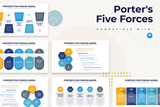 Porter's Five Forces Keynote Infographic Template
