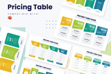 Pricing Table Powerpoint Infographic Template