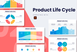 Product Life Cycle Illustrator Infographic Template