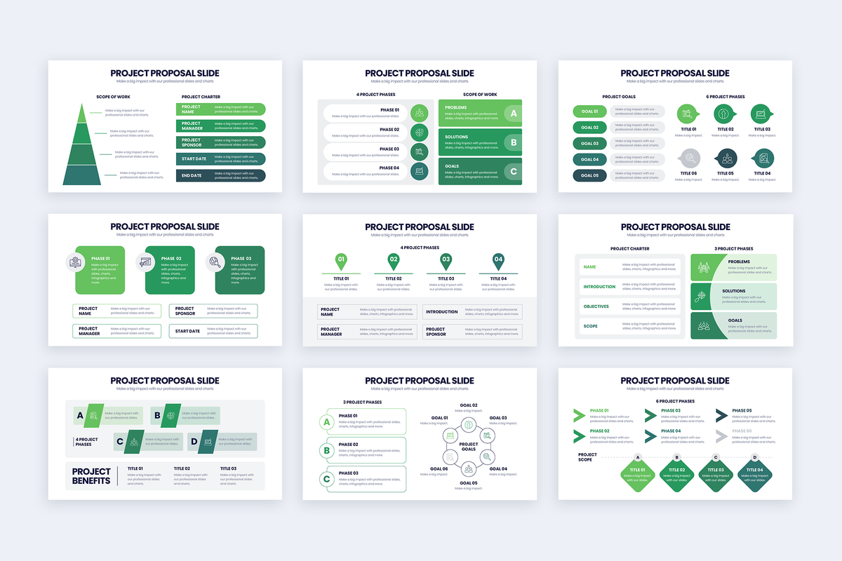 Project Proposal Keynote Infographic Template