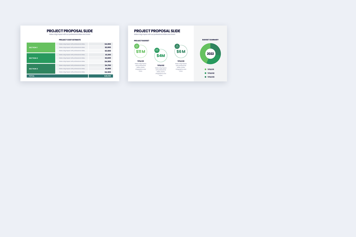 Project Proposal Illustrator Infographic Template