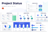Project Status Powerpoint Infographic Template