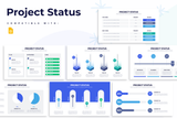 Project Status Google Slides Infographic Template
