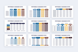 Responsibility Assignment Matrix Powerpoint Infographic Template