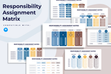 Responsibility Assignment Matrix Keynote Infographic Template