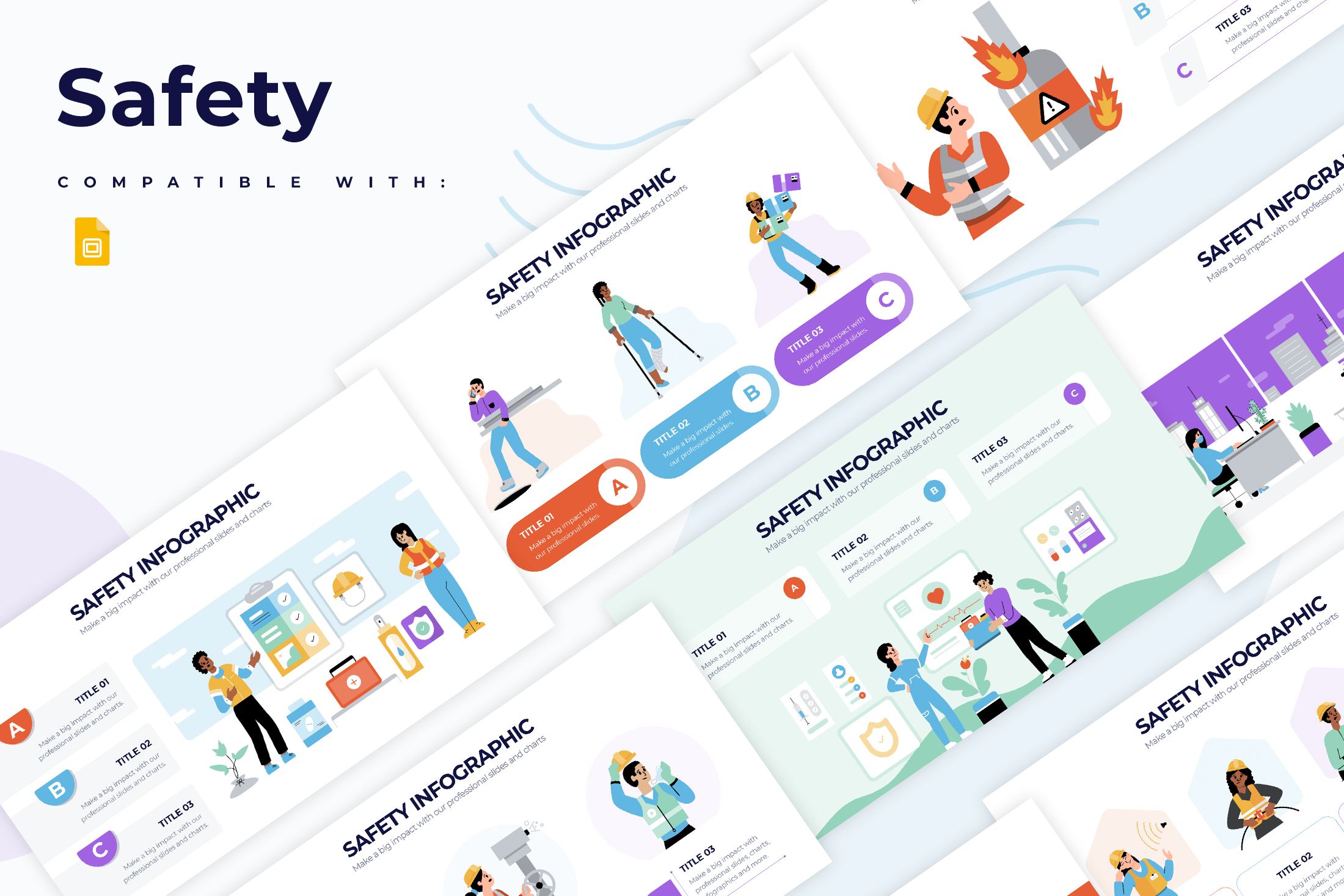 Safety Google Slides Infographic Template Slidewalla