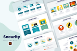 Security Illustrator Infographic Template