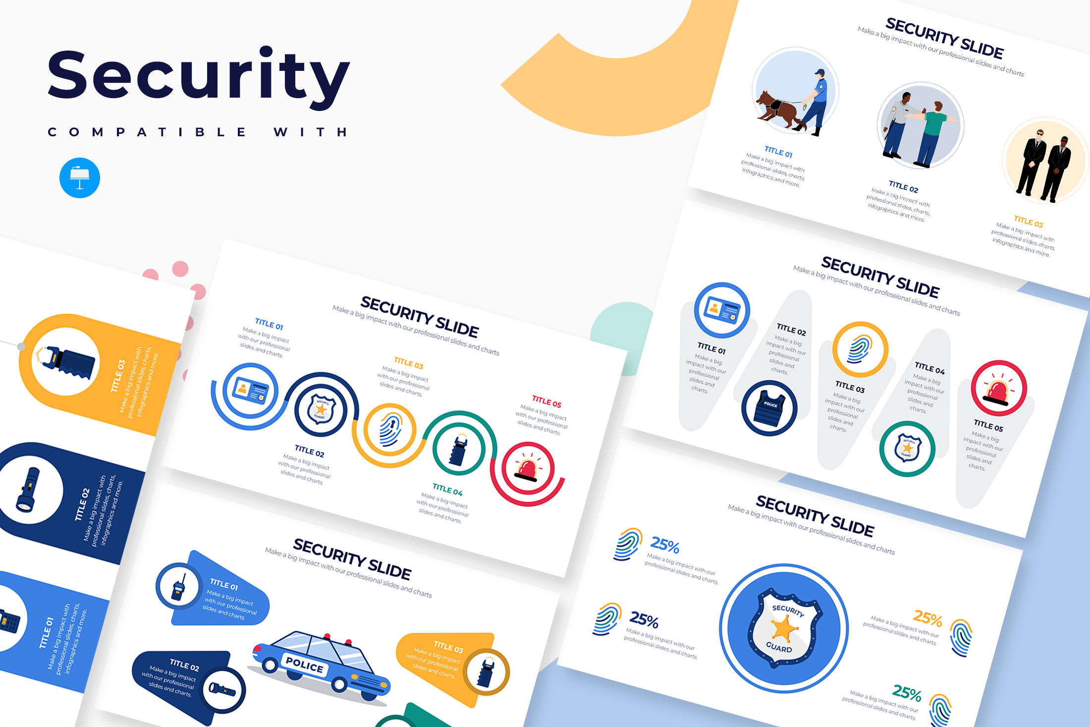 Security Keynote Infographic Template – Slidewalla