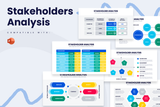 Stakeholder Analysis Powerpoint Infographic Template