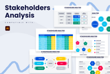 Stakeholder Analysis Illustrator Infographic Template