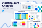 Stakeholder Analysis Keynote Infographic Template