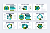 Strategy Wheel Powerpoint Infographic Template