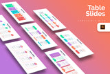 Table Slides Illustrator Infographics