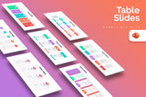 Table Slide Powerpoint Infographics