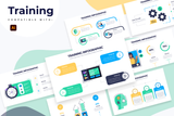 Training Illustrator Infographic Template
