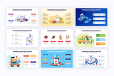 Transportation & Logistics Slide Infographic Templates