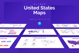 United States Map Keynote Infographics