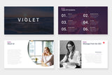 Violet Google Slides Template