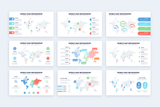World Maps Google Slides Infographic Template