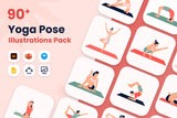 Yoga Poses Illustrations