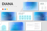 Diana Digital Agency Strategy Plan Presentation