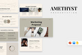 Amethyst Marketing Proposal Template Presentation