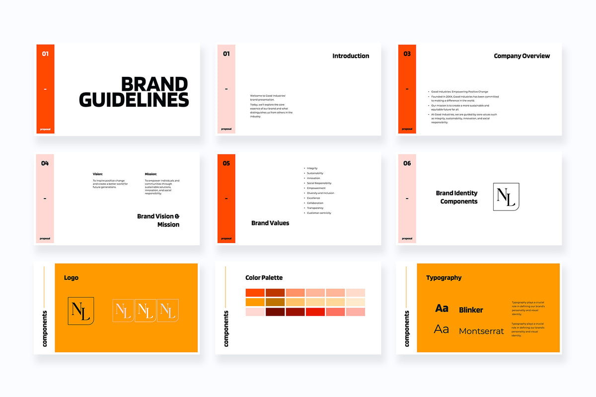 Chromalight Brand Guidelines Proposal Presentation